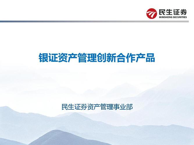 文檔下載 所有分(fēn)類 經管營銷 金融/投資 > 民(mín)生(shēng)證券-銀證資産.