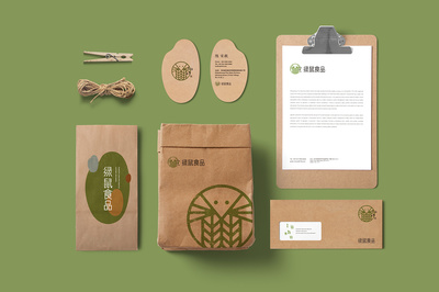 後衆作(zuò)品 丨 綠鼠食品 品牌形象設計(jì)|平面|品牌|後衆設計(jì) 